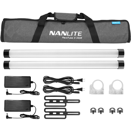 Nanlite PavoTube II 15XR RGB LED Pixel Tube Light (2', 2-Light Kit)