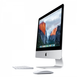 21.5 inch iMac slim with magic keyboard and magic mouse