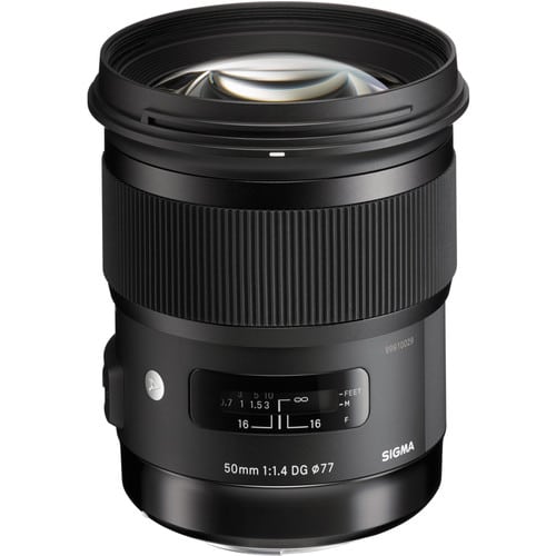 Sigma 50mm f/1.4 Canon DG HSM Art Lens for Canon EF
