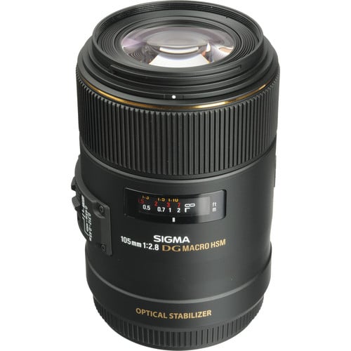 Sigma 105mm f/2.8 Canon EX DG OS HSM Macro Lens for Canon EF