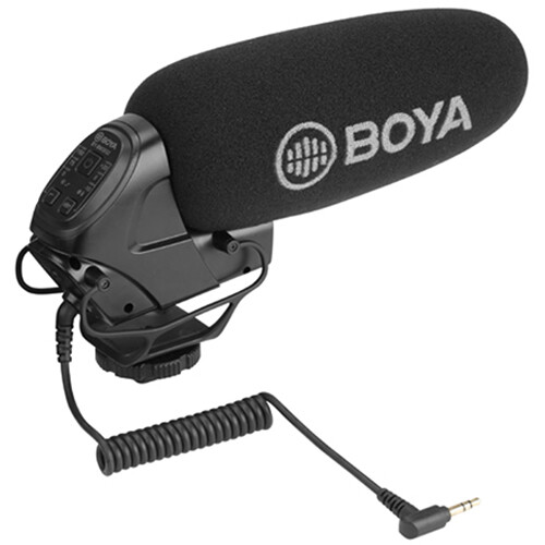BOYA BY-BM3032 Supercardioid Microphone Shotgun System Camera-Mount
