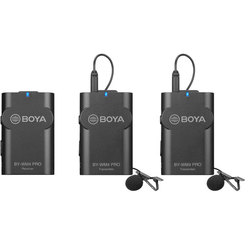 Boya BY-WM4- Pro-K2 Wireless Microphone System
