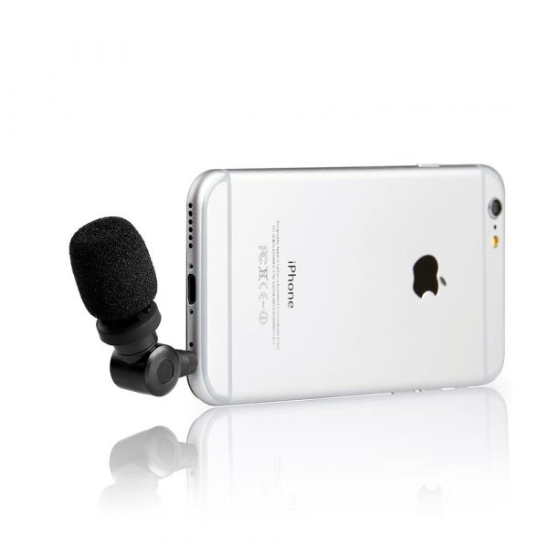 SMARTMIC MINI CONDENSER MICROPHONE WITH TRRS CONNECTOR FOR SMARTPHONES & TABLETS