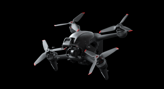 DJI FPV black drone