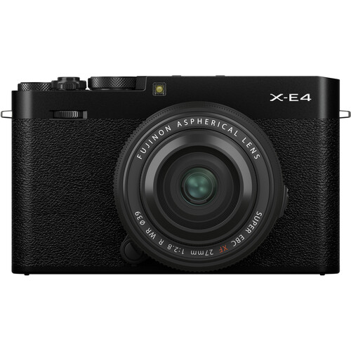 Fujifilm X-E4 with lens