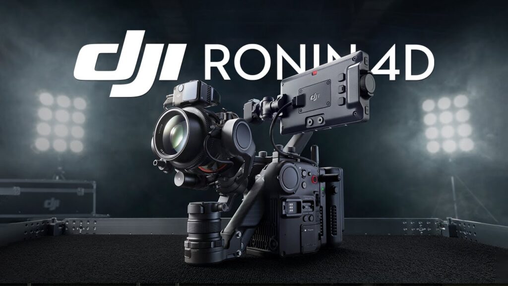 DJI 4D cinema camera