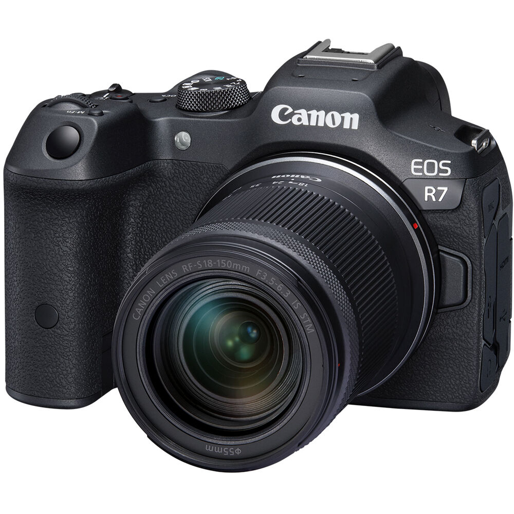 canon eos r7 with lens