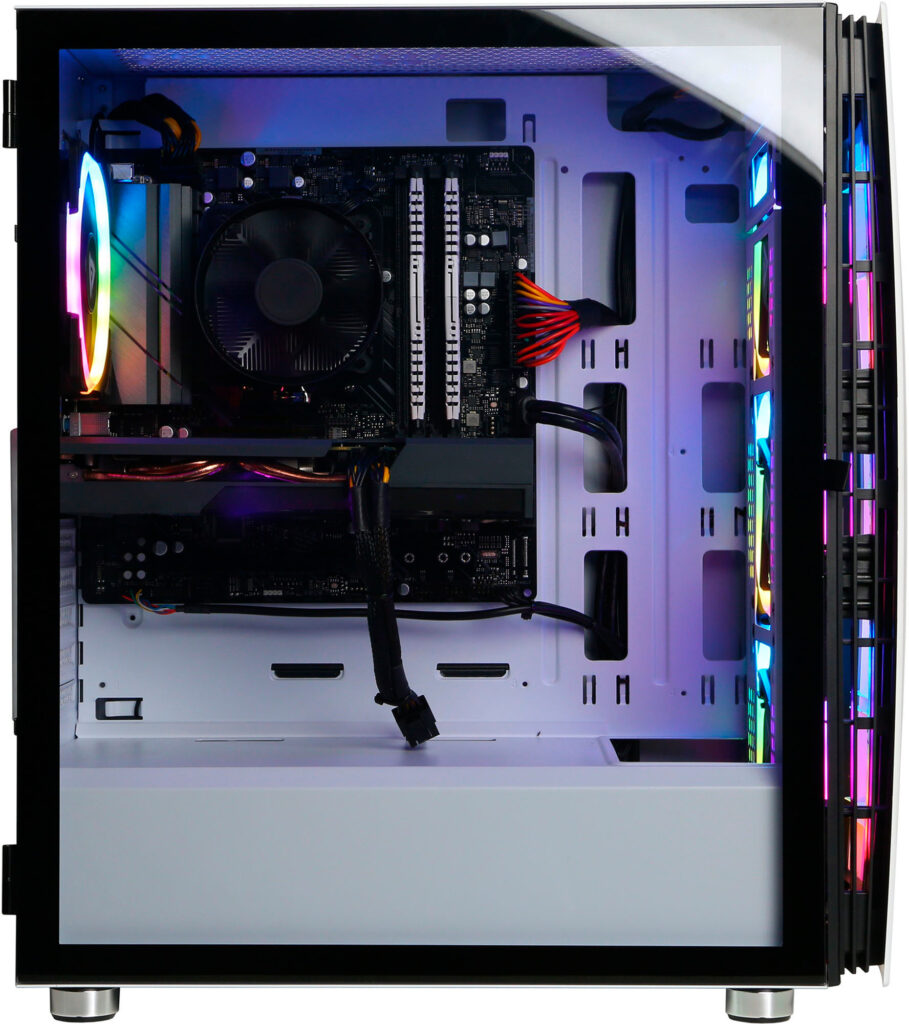 cyberpower pc white side