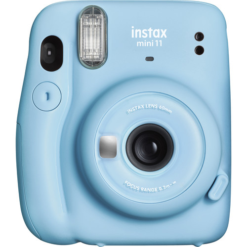 instax mini camera blue
