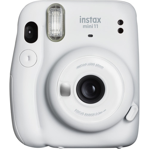 instax mini camera white
