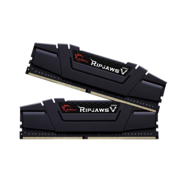 G.Skill Ripjaws V 16GB (2 x 8GB) DDR4-3200 PC4-25600 CL16 Dual Channel Desktop Memory Kit F4-3200C16D-16GVKB - Black